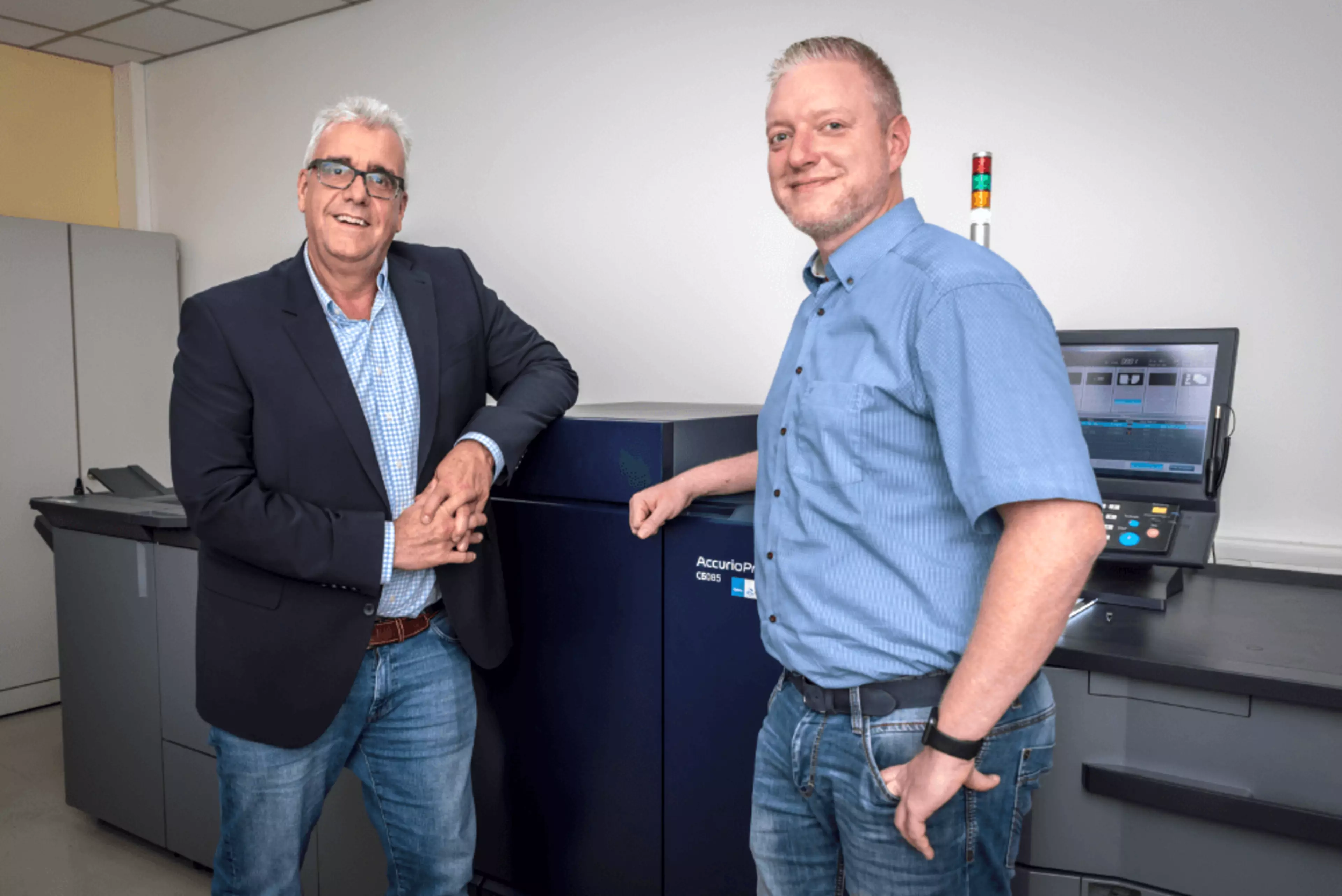 Print volume triples for Druckpress with iq501 intelligent careHeroSlider