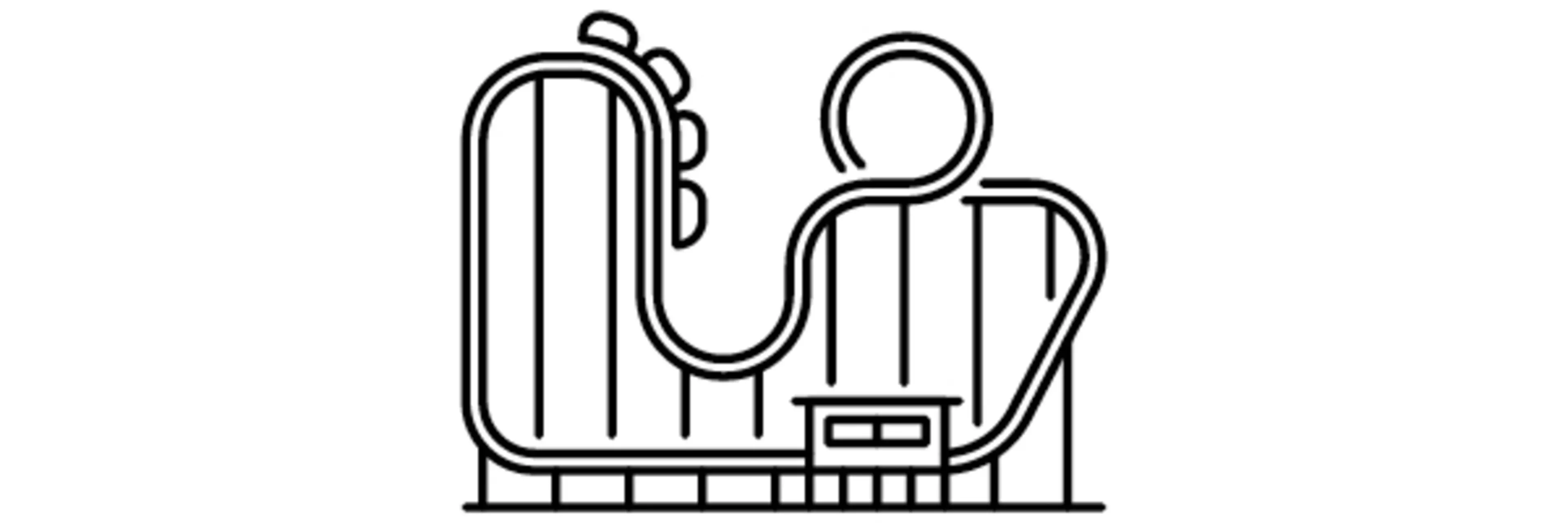 Achterbahn Icon