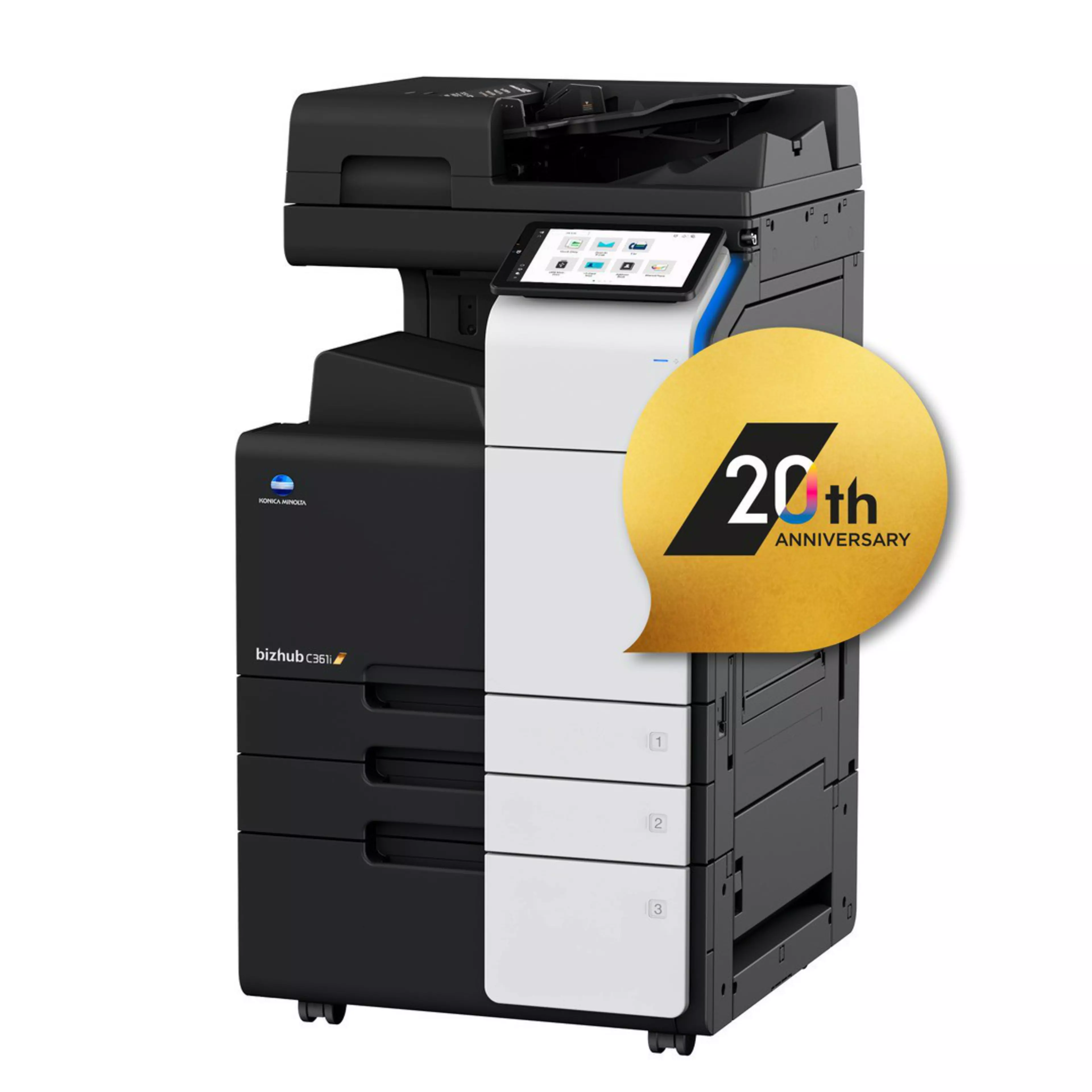 20 años de bizhub: Konica Minolta lo celebra a lo grande