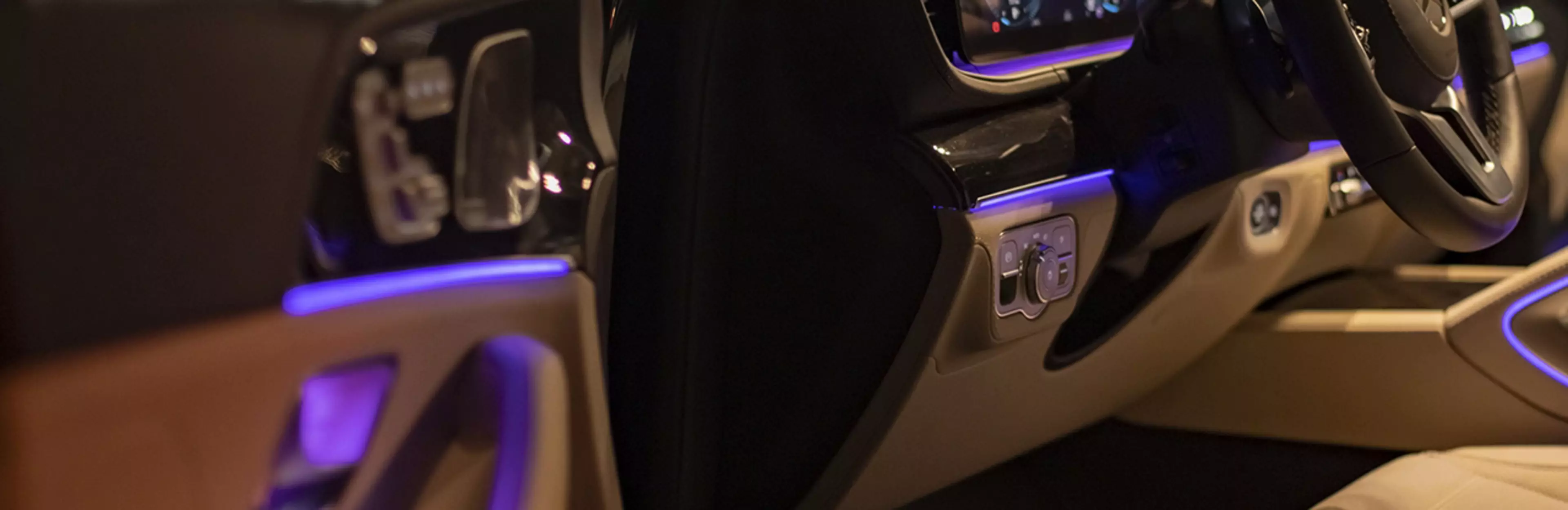 Automotive interior effect lighting