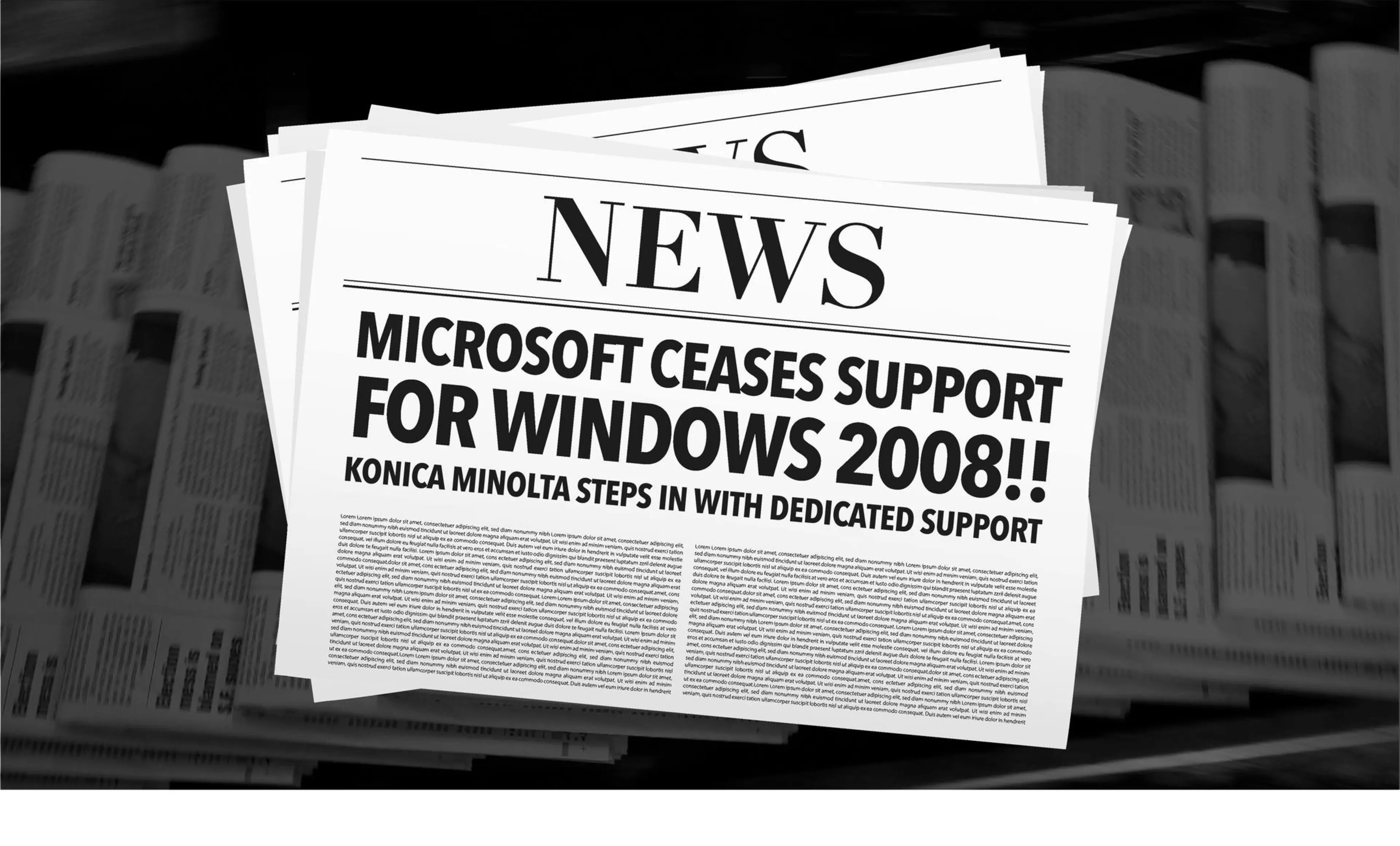 Microsoft End of Support za neke od operacijskih sustava