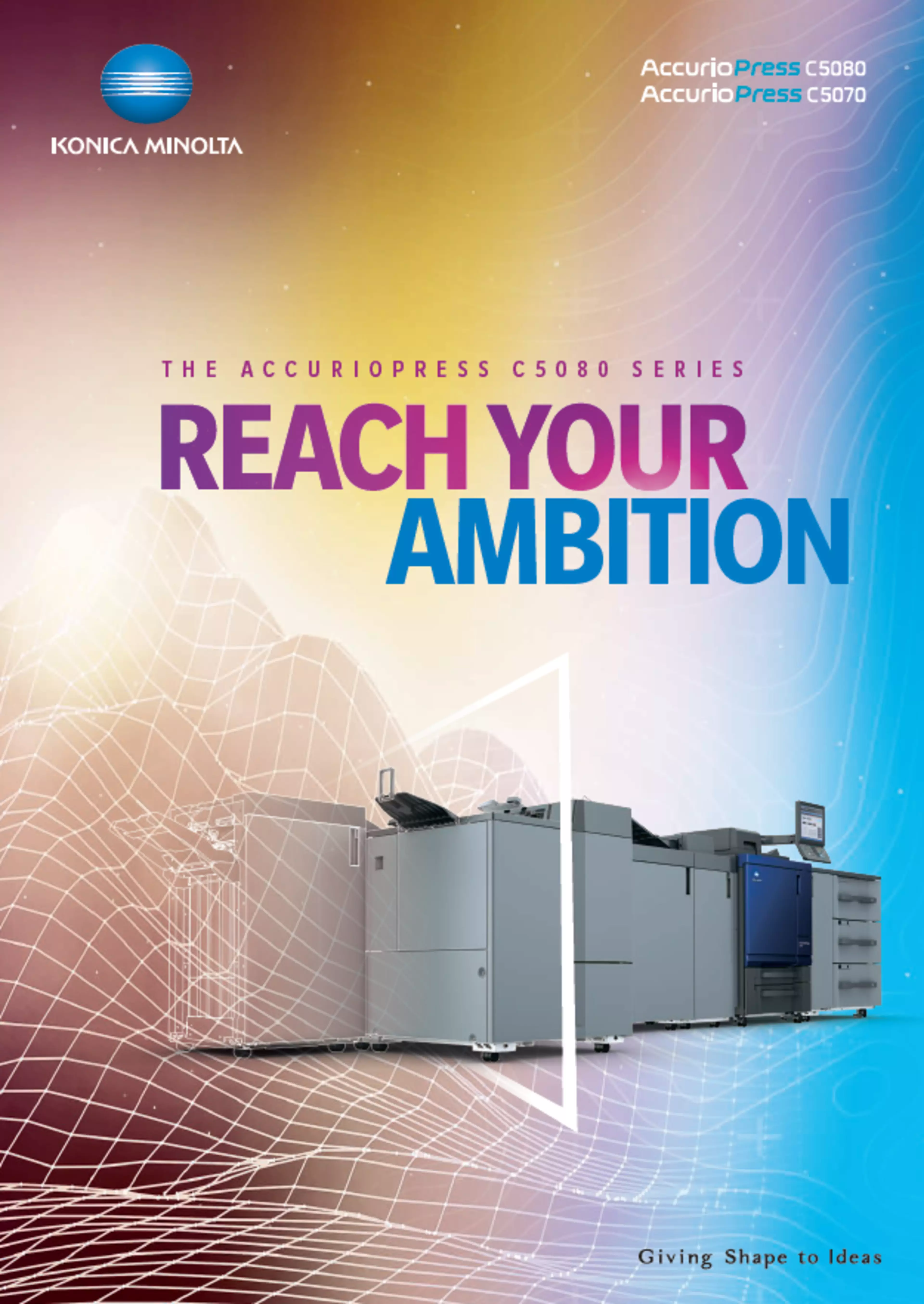 AccurioPress C5080 series Brochure Thumbnail