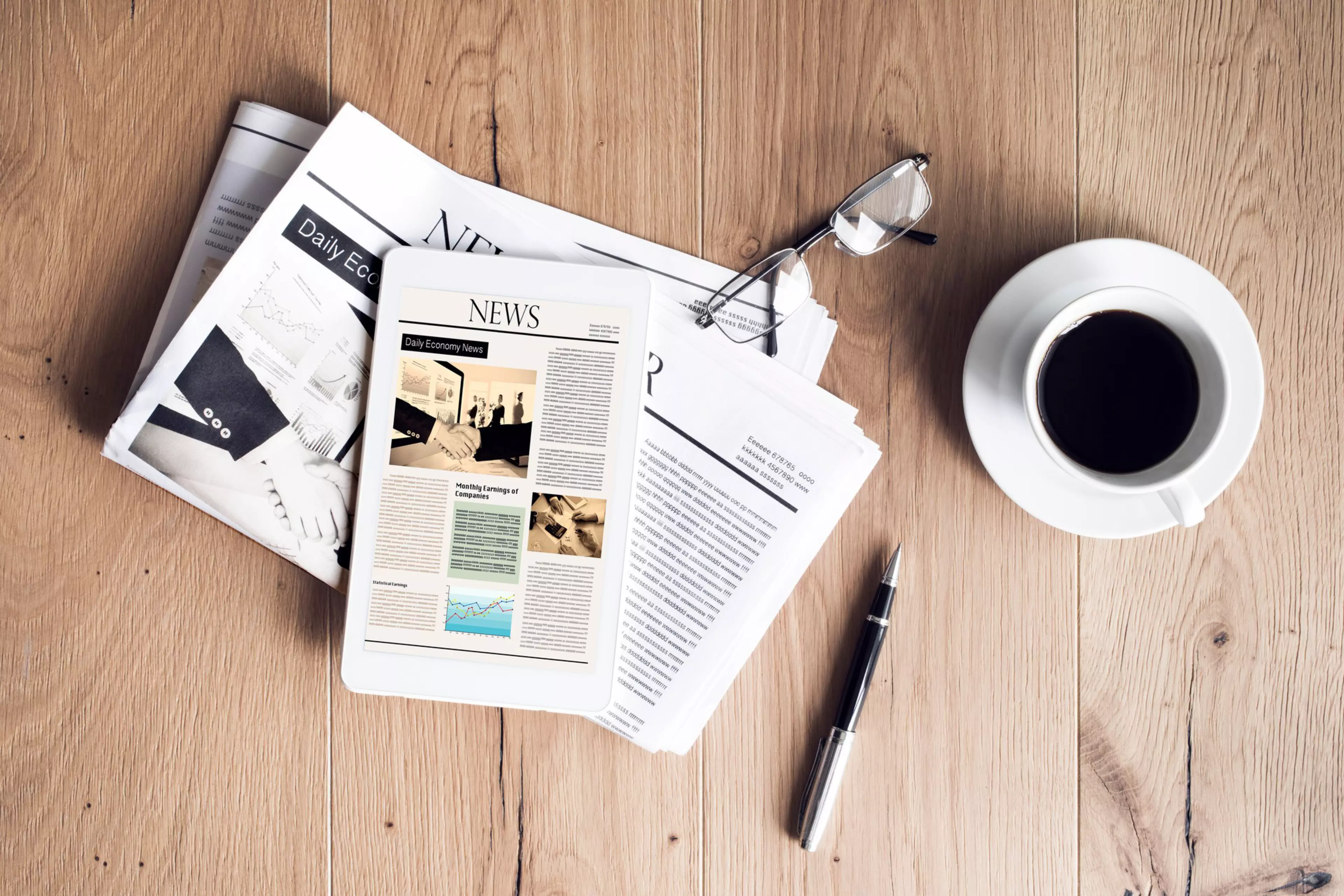 Newspaper with tablet on wooden table
newspaper, news, reading newspaper, tablet, computer, digital, headline, mobile, business, read, online, glasses, desk, coffee, table, screen, search, research, internet, technology, journal, paper, office, press, media, drink, eyeglasses, information, broadsheet, communication, finance, morning, nobody, reader, text, above, top view, daily, printed media, coffee break, pen, publication