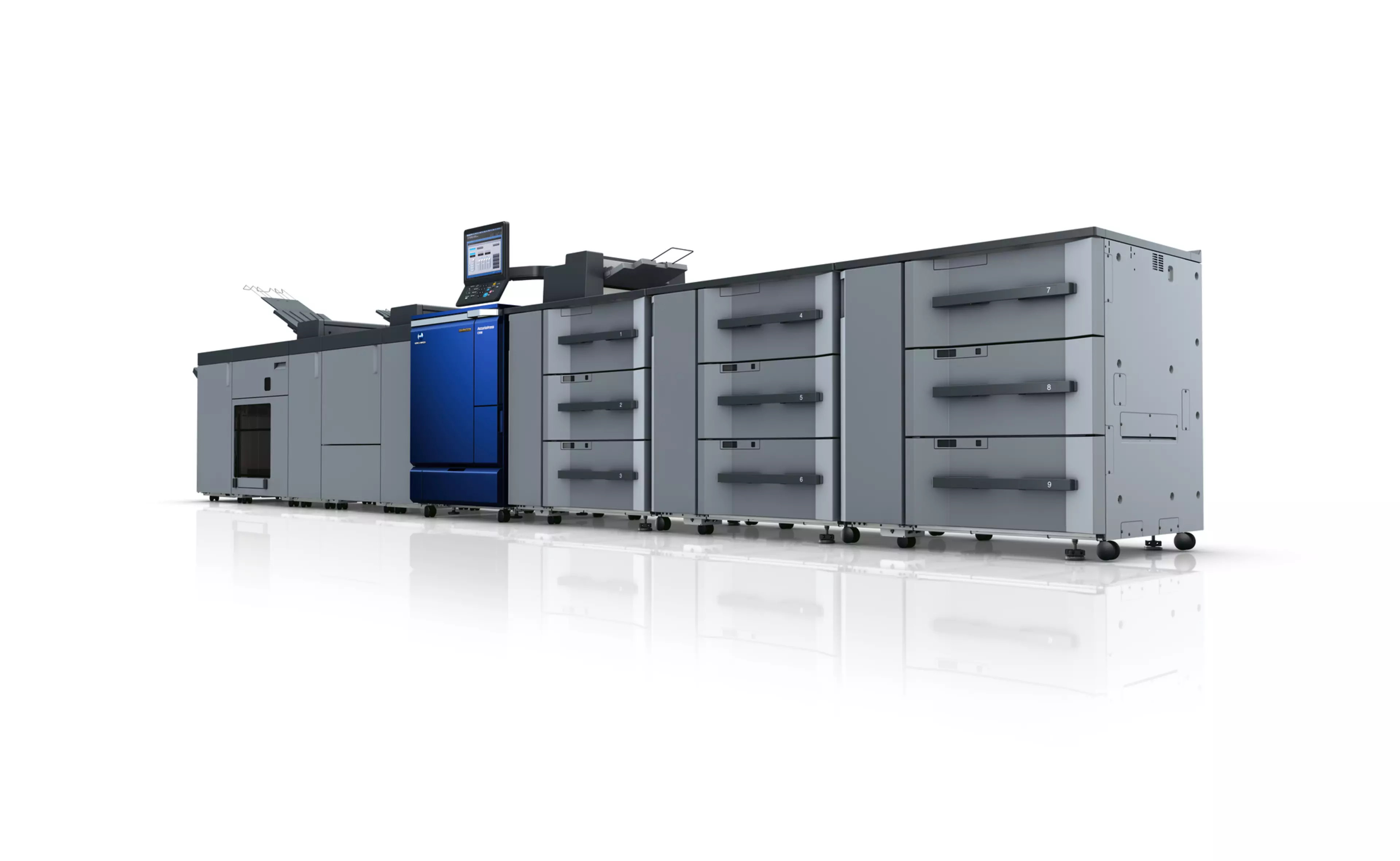 Konica Minolta AccurioPress C7090, вигляд справа