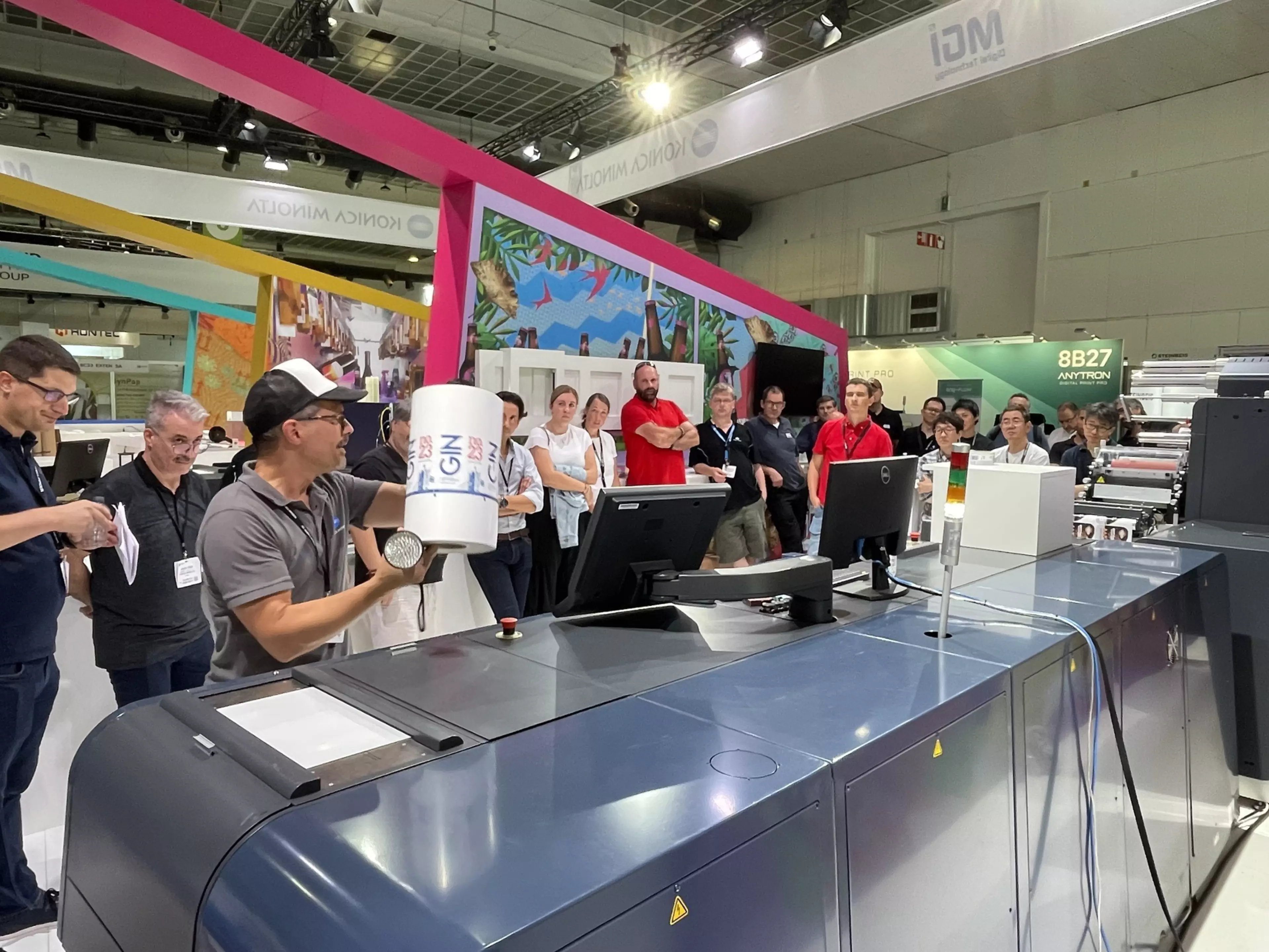 Successo per Konica Minolta  che ha presentato a Labelexpo  tecnologie endToEnd per la stampa digitaleImgCarousel2