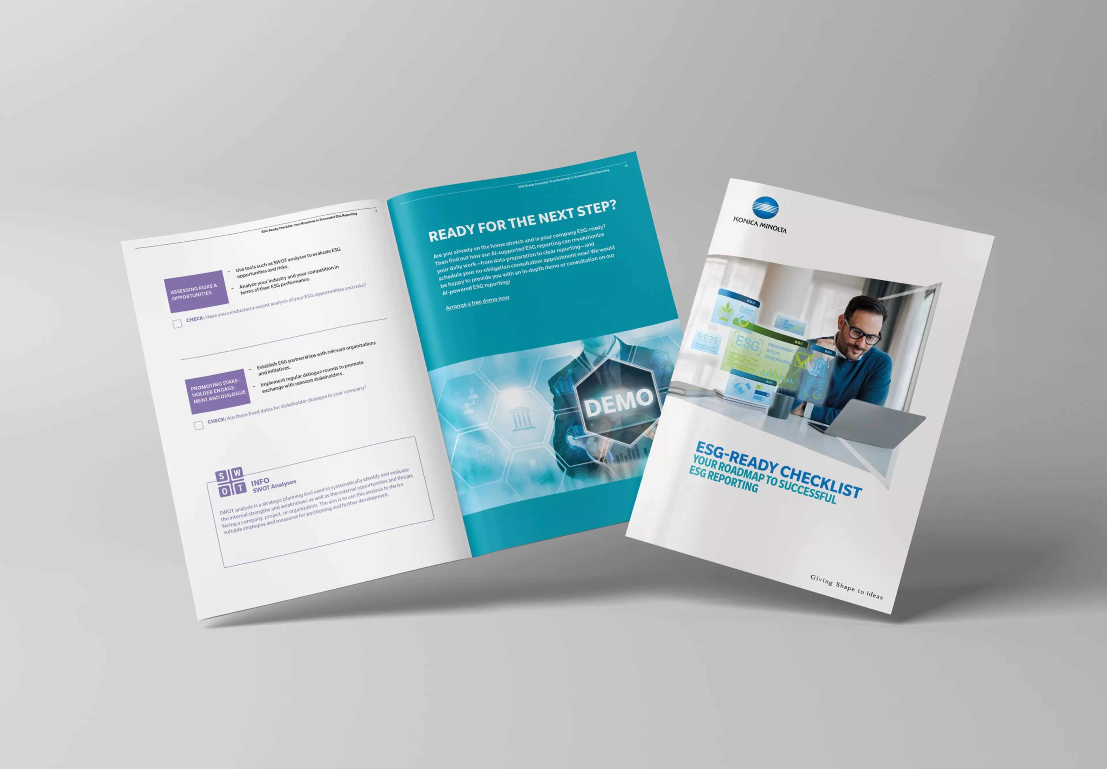 ESG-Ready checklist available for download, showing key steps and requirements for ESG compliance.