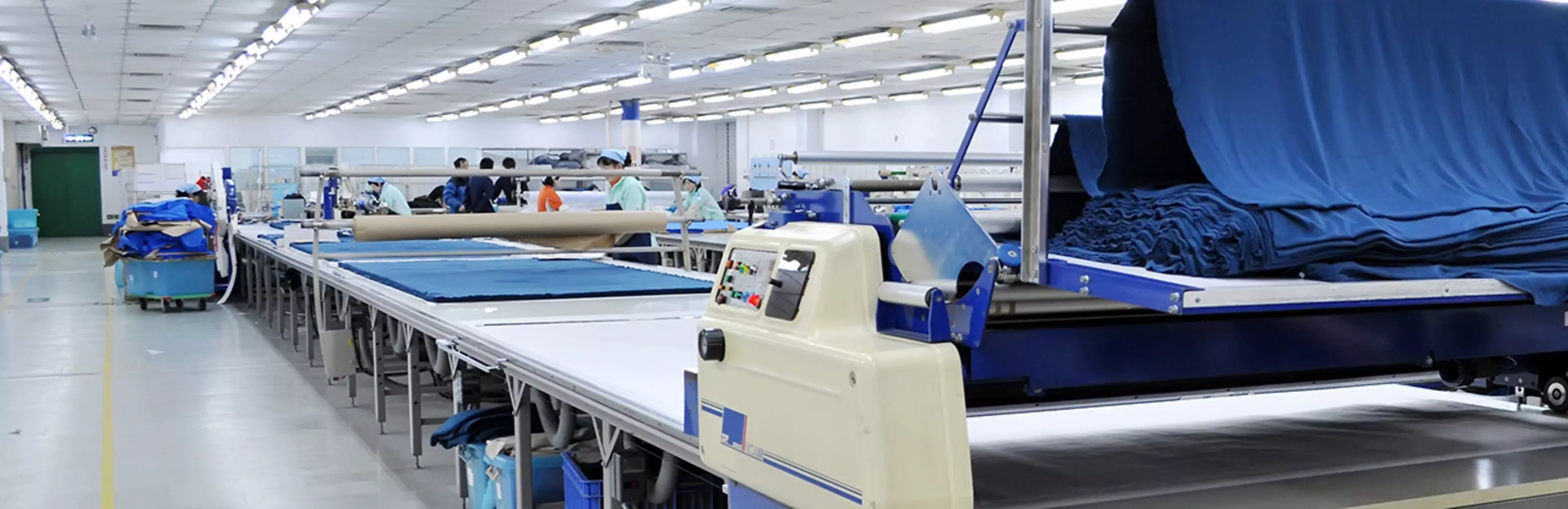 industrial textile production machine