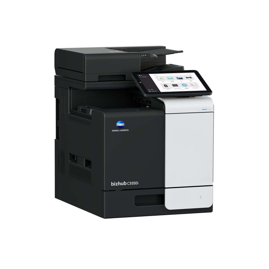 Multifonction couleur A4 bizhub 3350i | KONICA MINOLTA