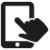 Smart tablet icon