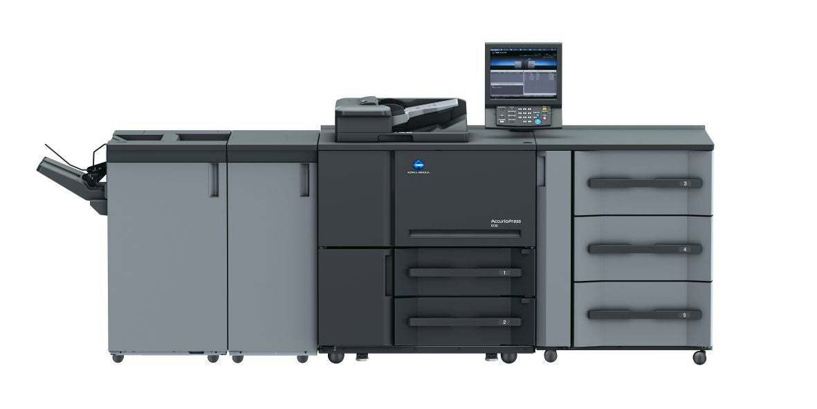 Accuriopress 6136 Produktionsdrucker Schwarz Weiss Konica Minolta