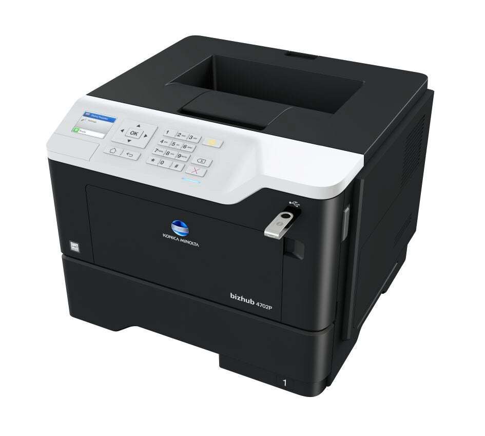 bizhub 4702P | printer | sort/hvid | sikker print | KONICA ...