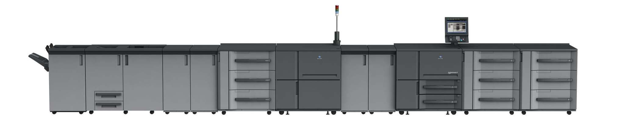 bizhub PRESS 2250P монохромная производительная система печати