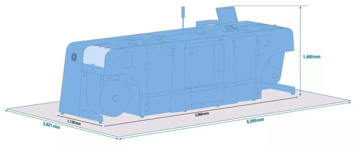 Konica Minolta accurio label 190 professional printer