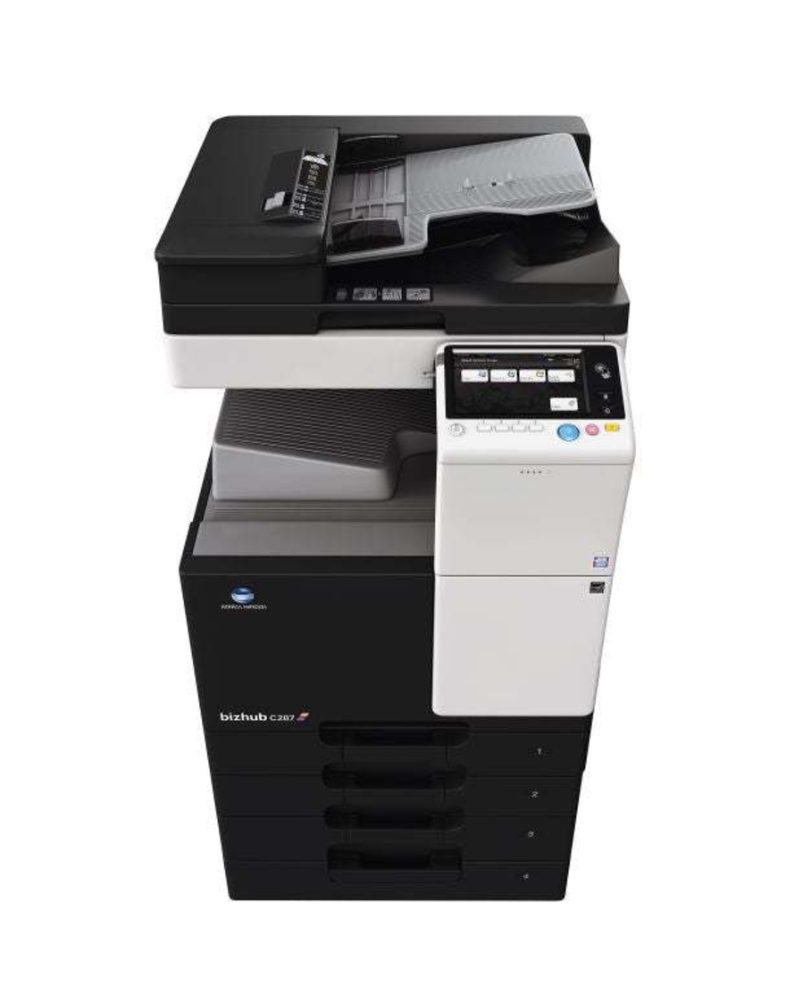 Abverkauftes System Bizhub C287 Konica Minolta