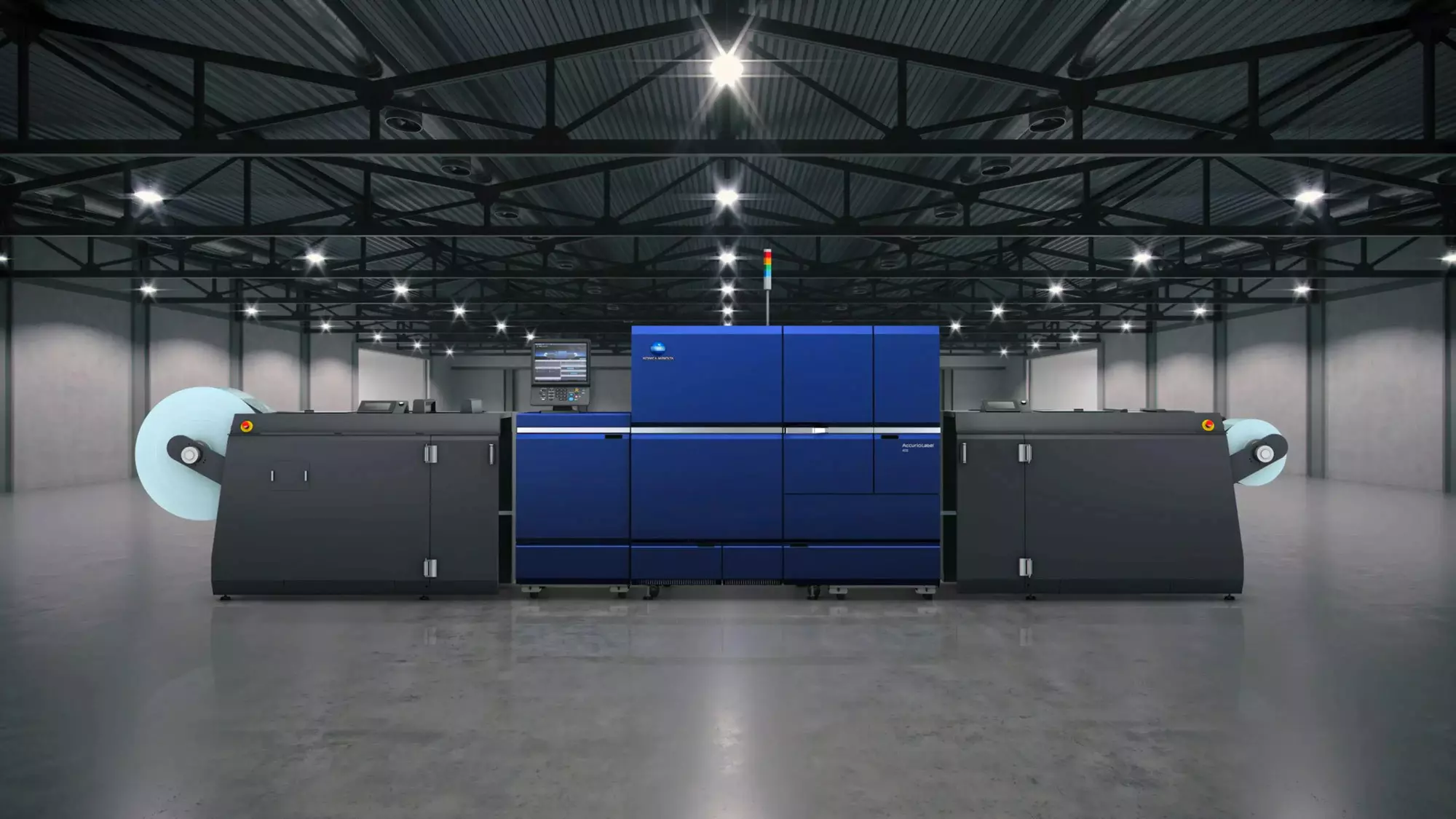 Der Konica Minolta Accuriolabel 400 Etikettendrucker erhält zwei renommierte Design-Auszeichnungen