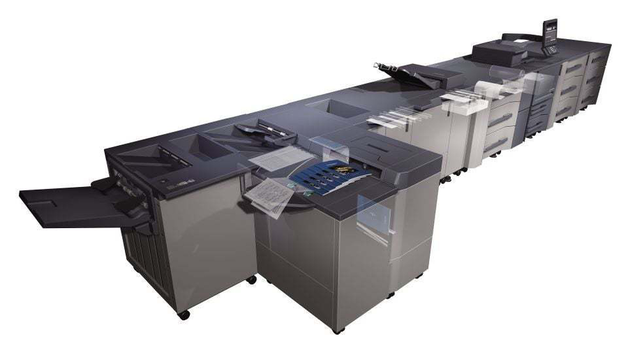 Konica Minolta accurio press 6136p produksjonsprinter