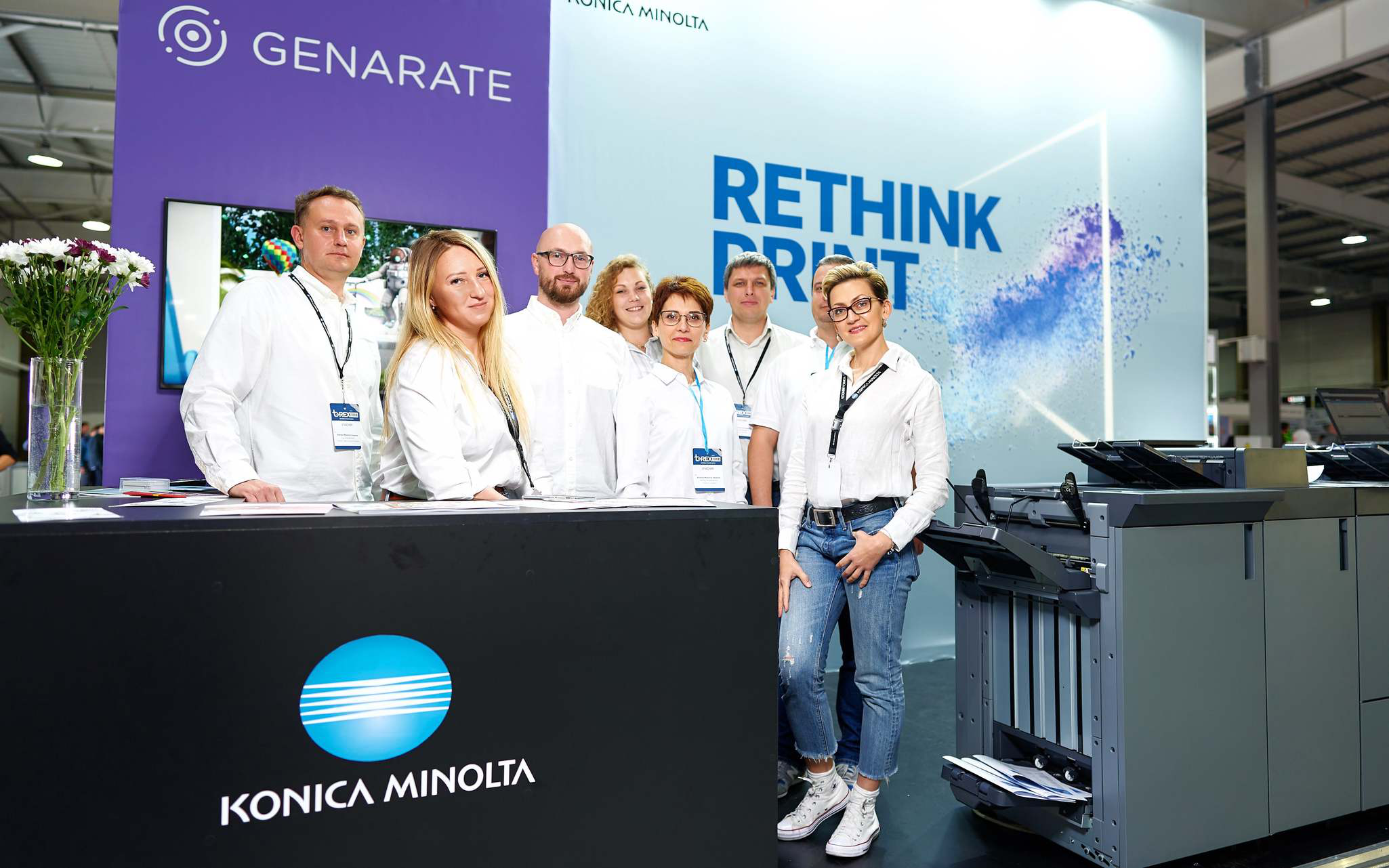 Konica Minolta під час REX 2019