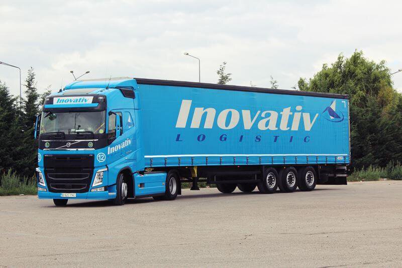 Un camión de Inovativ Logistic