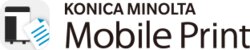 logotip Konica Minolta Mobile Print