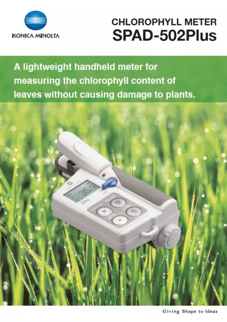 Chlorophyll Meter SPAD-502Plus for agricultural products