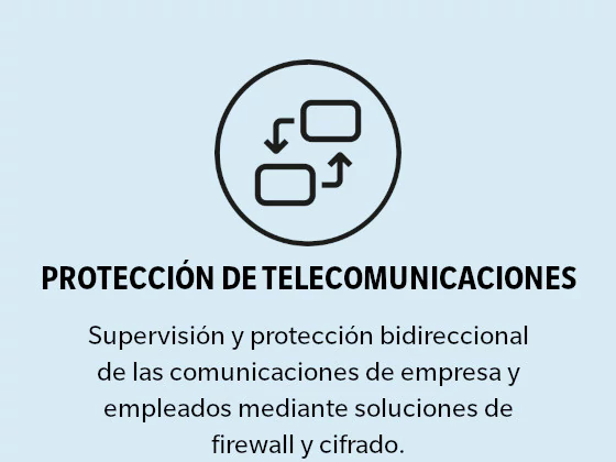 Protección de telecomunicaciones