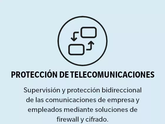 Protección de telecomunicaciones