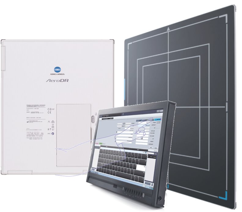 AeroDR NS Digital Mobile Xray System KONICA MINOLTA