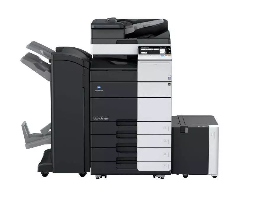 Konica Minolta bizhub 458e kontorsskrivare