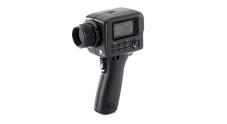 Colorimeter CS-150 / CS-160 for light sources and irradiated objects, display lights and signal lights (front view)
