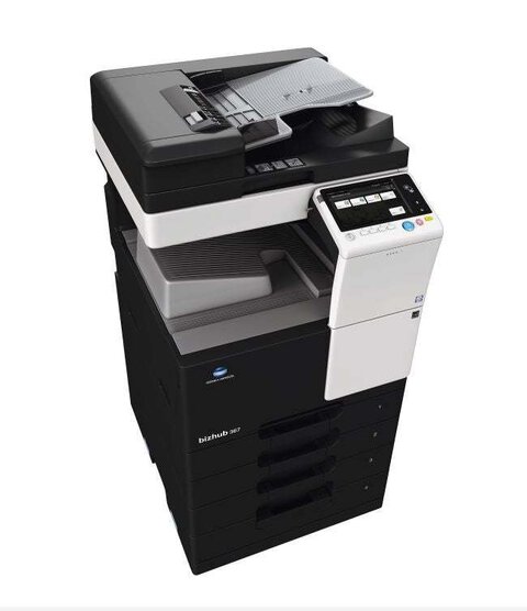 Bizhub 367 A3 Multifunktionsdrucker Schwarz Weiss Konica Minolta