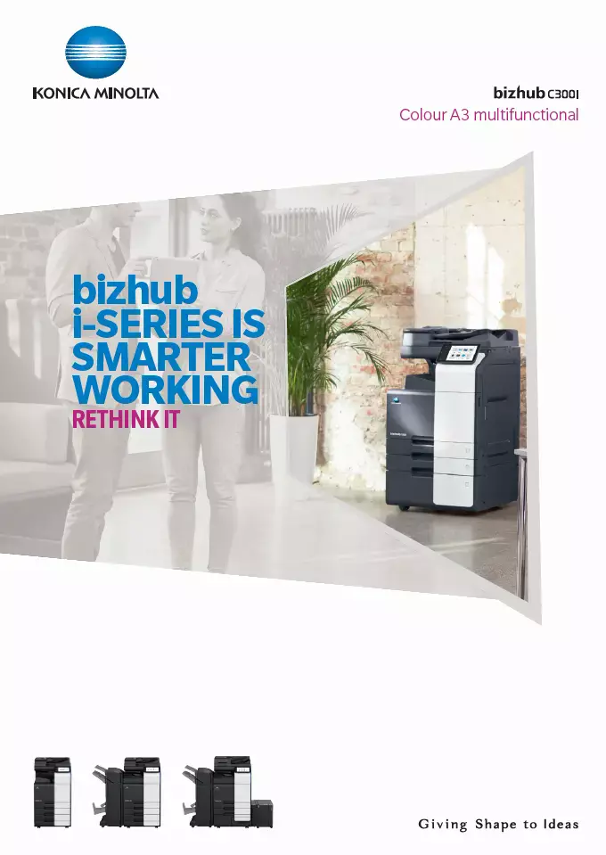 bizhub C300i Multifunctional Office Printer | KONICA MINOLTA