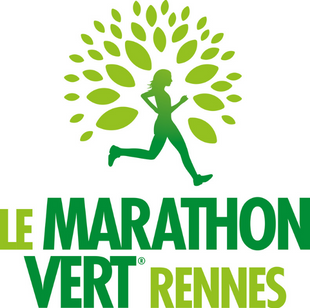 Logo Marathon Vert Rennes 2022