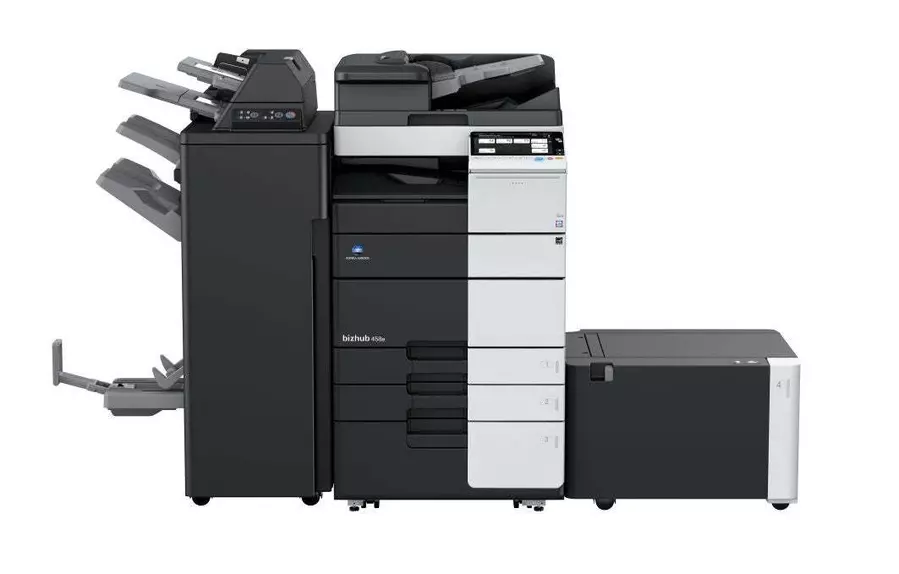 Konica Minolta bizhub 458e kontorsskrivare