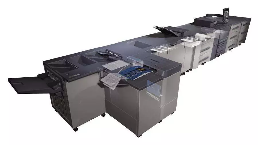 Професионален принтер accurio press 6136 на Konica Minolta
