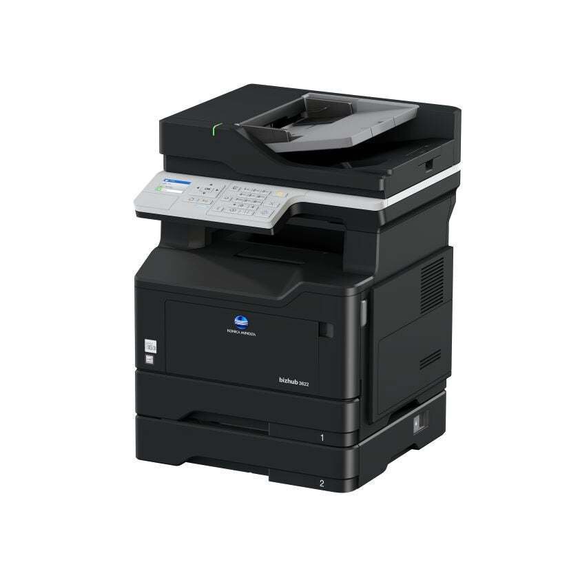 Bizhub 3622 A4 Multifunktionsdrucker Schwarz Weiss Konica Minolta