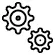 Gear Wheels Icon