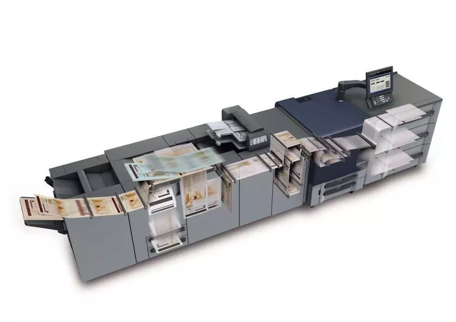 Konica Minolta bizhub press c71hc professional printer