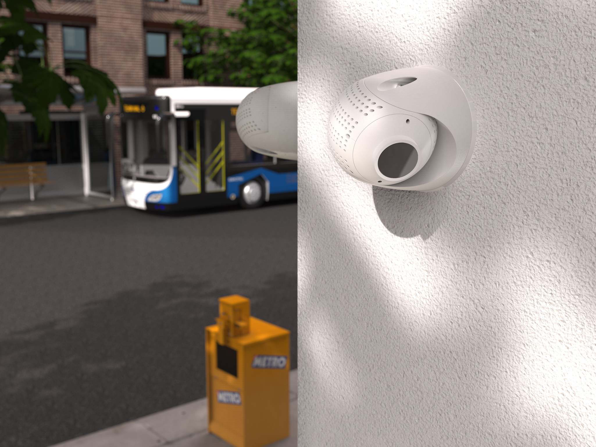 Тепловізійна інтелектуальна камера Mobotix