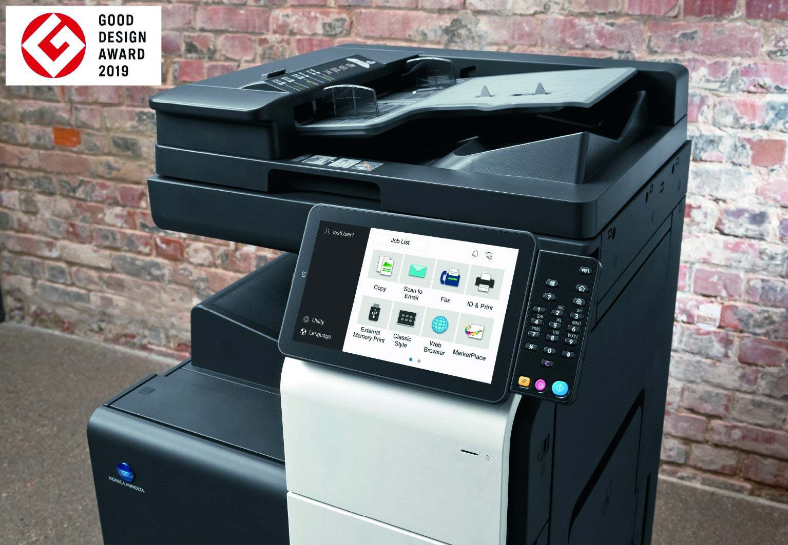 Konica Minolta wins Good Design Award KONICA MINOLTA